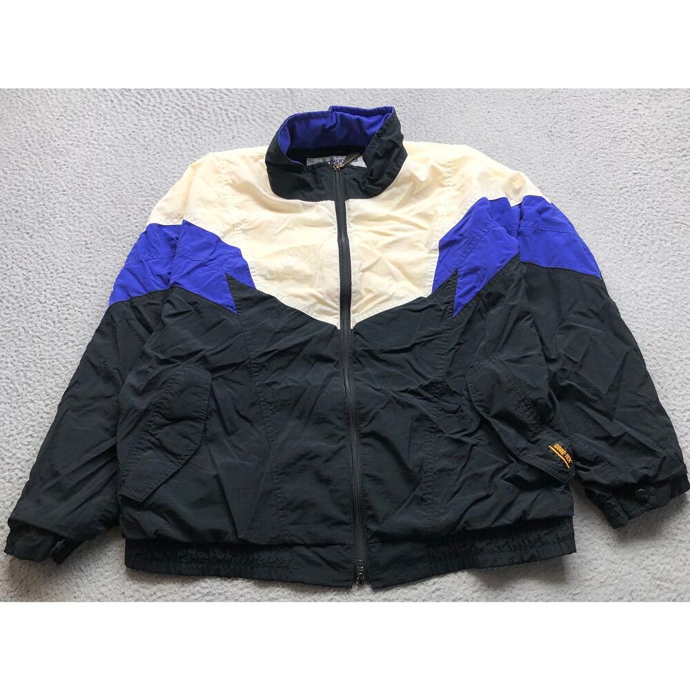 Vintage Tourney Gore-Tex Waterproof Windproof Breathable Windbreaker Large